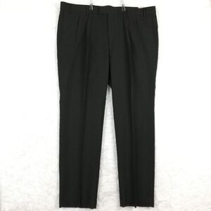 John Henry Mens Pants Modern Fit Trouser Black Casual Work Pleated 42x32‎ New